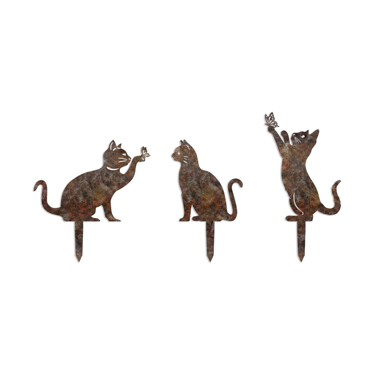 Obiect decorativ de grădină, Fam 13, Maro antichizat - imagine 4