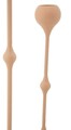Set 2 suporturi de lumanare Slimmy, Mauro Ferretti, 8x26 cm, 8x37 cm, fier, roz/auriu