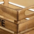 Cutie pentru depozitare, Love, Creaciones Meng, 18x12x10 cm, MDF