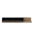 Comoda TV, Inarch, Majör, 180x30x37 cm, PAL, Antracit / Nuc