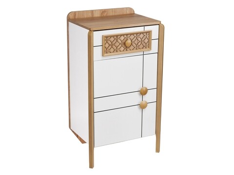 Comoda Vitare, Heinner, 64x47x114 cm, lemn masiv 64x47x114