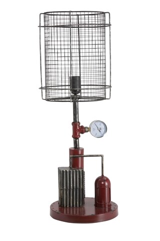 Lampa de masa engine, mauro ferretti, 1 x e14, 40w, Ø 24x67 cm, metal