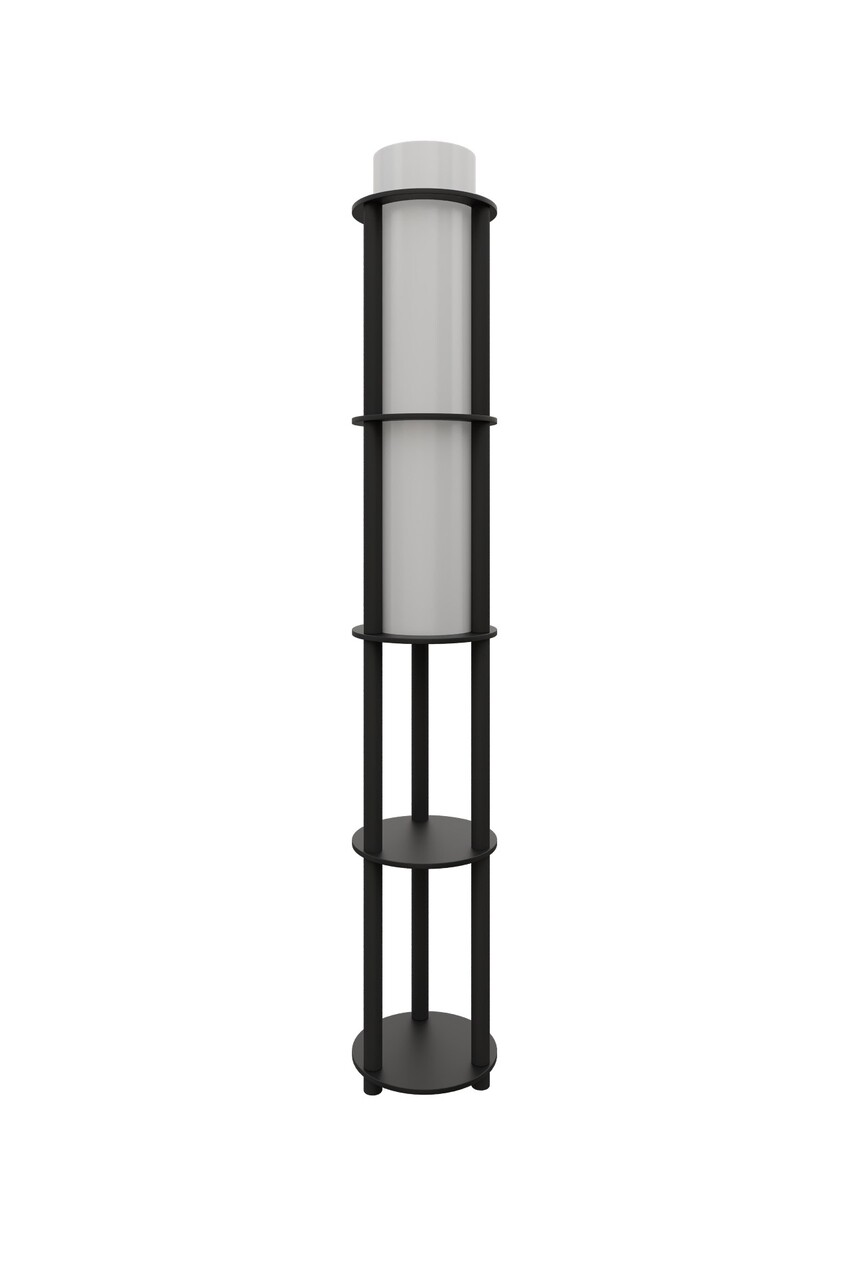 Lampadar, L'essentiel Maison, 666PTR1113, Negru - view 4