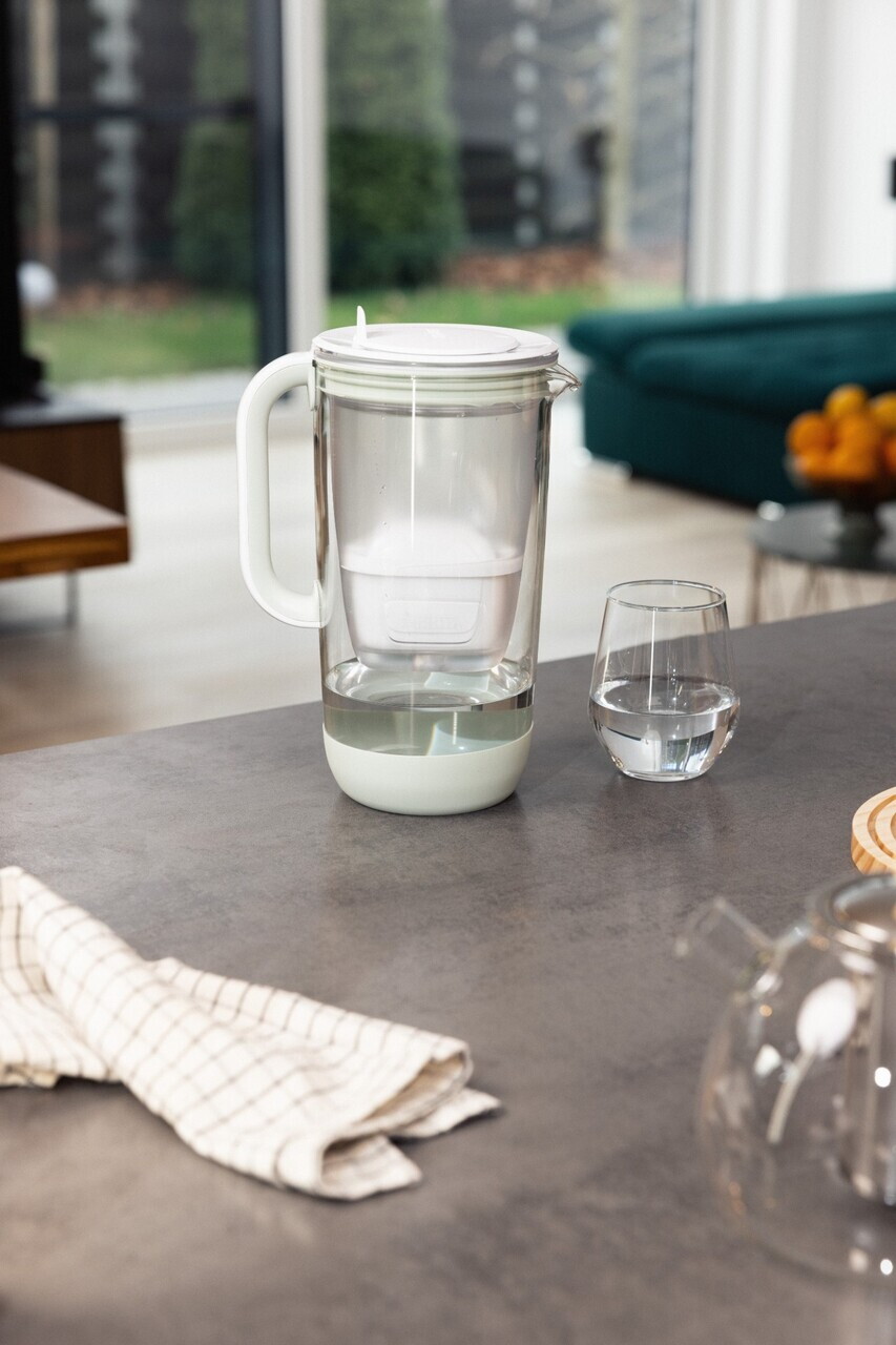 Cana filtranta Editie Aniversara 60 ani, din sticla, BRITA, 2,5 L, Maxtra PRO (lightgreen) - view 14