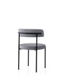 Set scaune 2 piese, Nmobb, Gını, Negru / Gri închis