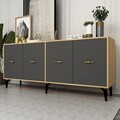 Consola, Olivia, Sinta, Stejar safir / Antracit