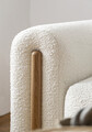 Canapea extensibila 3 locuri, ELTAP, SO-ARC-OA-01JAF, Arcadova, 244x97x97 cm, lemn/poliester, alb/stejar