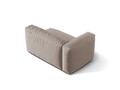 Modul stanga pentru canapea, 1 loc, Martina-169, Micadoni Home, 160x106x75 cm, tesatura structurata catifelata, bej inchis