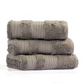 Prosop de baie, L'appartement , London Wash, 60% Bumbac/40% Bambus, Gri