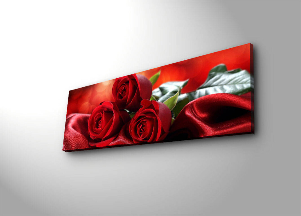 Tablou decorativ cu lumina LED, 3090DACT-31, 30 x 90 cm, Multicolor - view 4