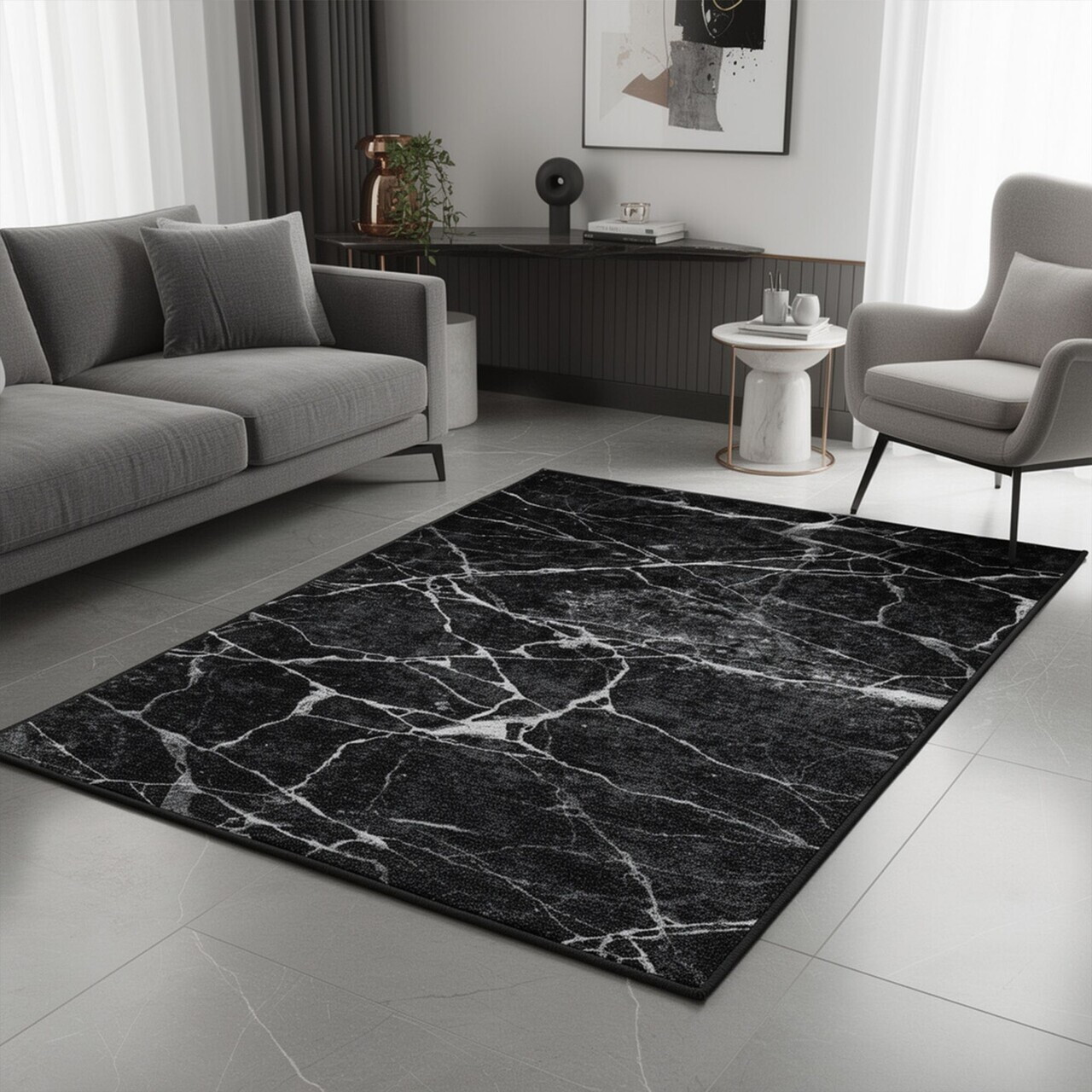 Covor Eexfab818 180x280 cm Poliester Multicolor