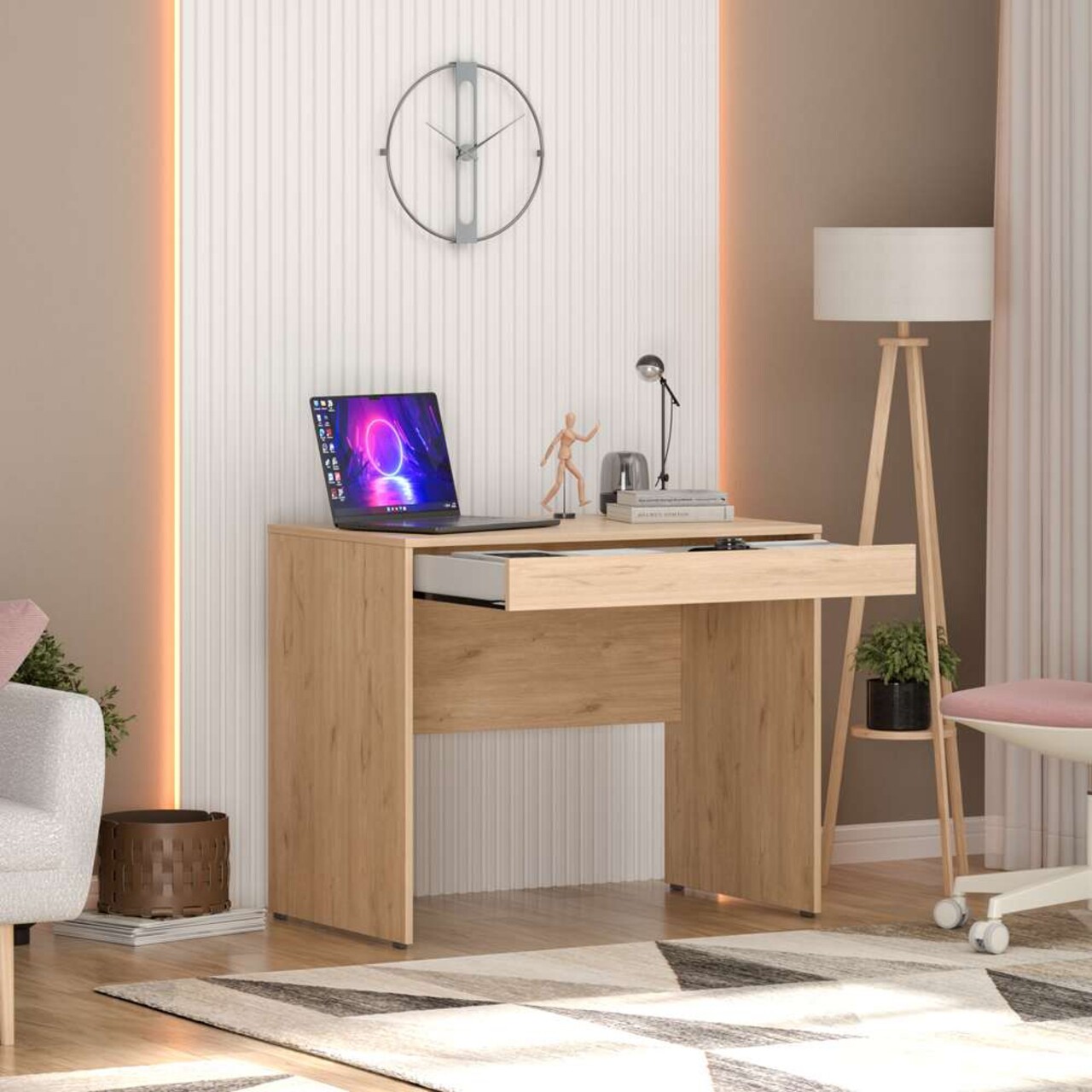 Birou, Adore, Cekmeceli, Stejar - 1 | YEO