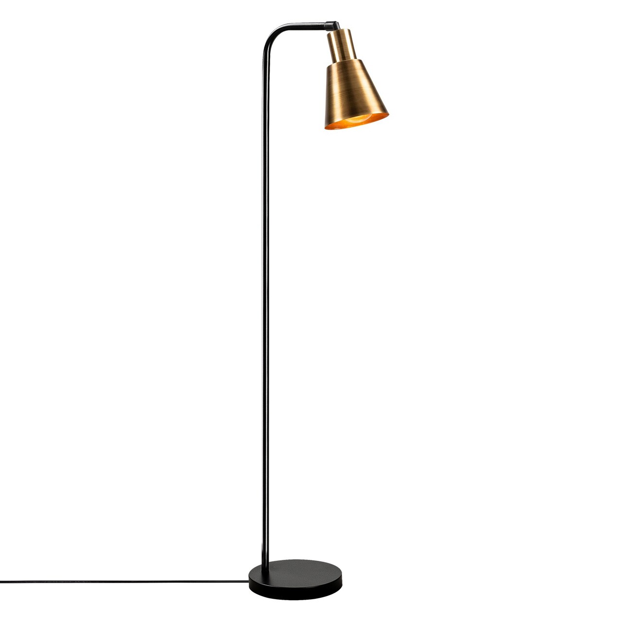 Lampadar, Tatum, 584TTM1518, Metal, Negru / Vintage - 1 | YEO