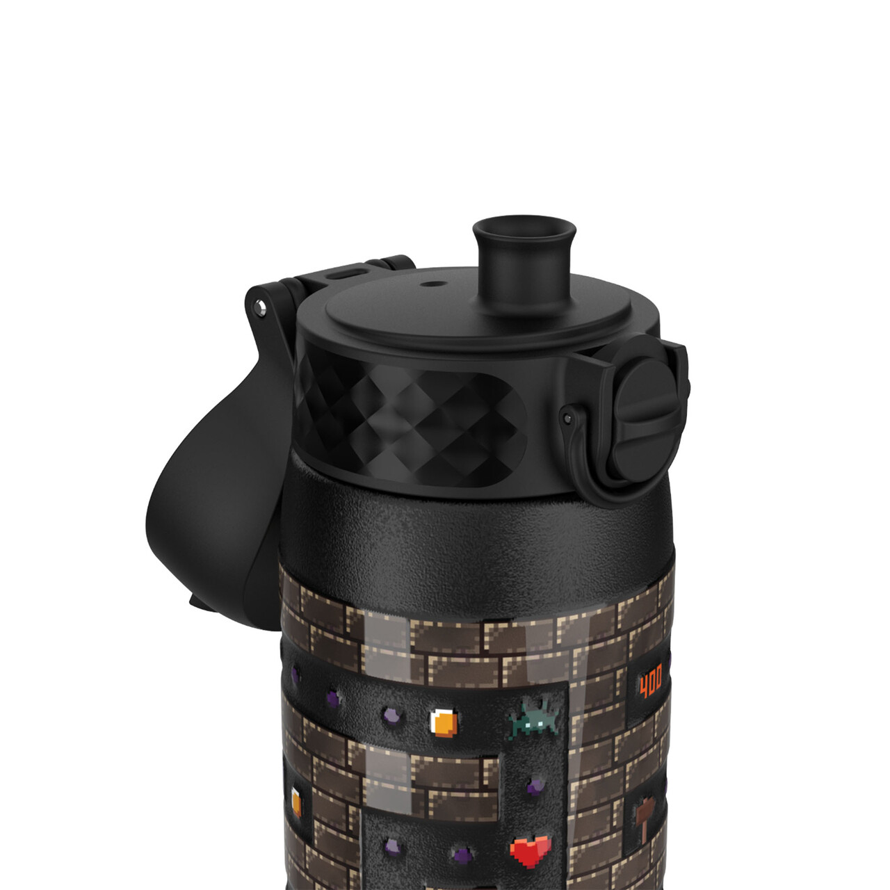 Sticla apa Slim, inox, 500ml, Gamer - Ion8 - imagine 2