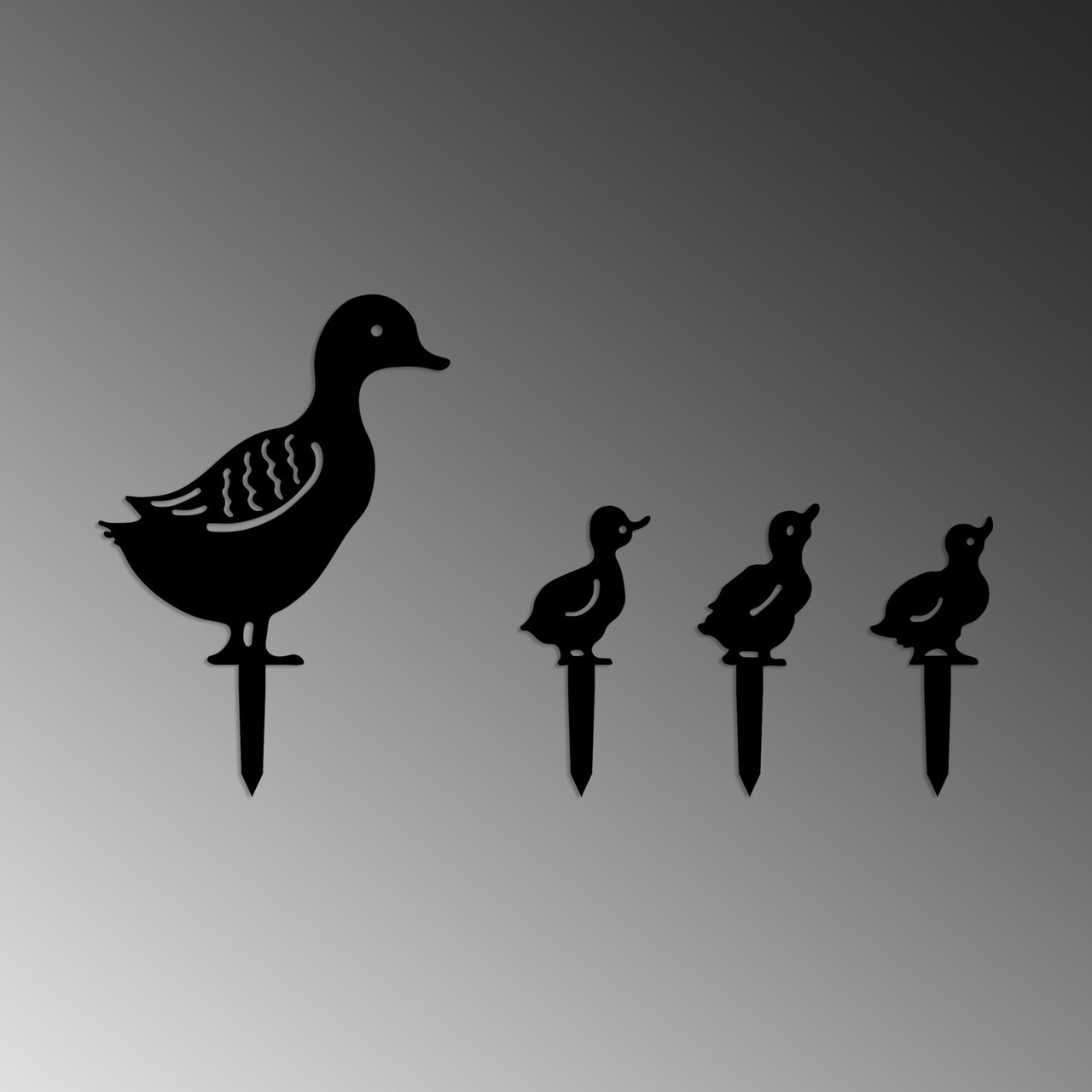 Obiect decorativ de grădină, Fam 01, Negru - imagine 5