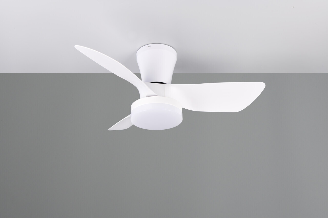 Plafoniera cu ventilator Randers, RL, 76x26 cm, 20W, 1x SMD, plastic/metal, alb mat - view 3