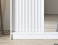 Dulap pentru haine cu oglinda ELTAP, Biancco II, 120x60x220 cm, MDF, alb
