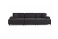 Canapea cu 4 locuri, Atelier del Sofa, 560ARE5357, Albastru petrol