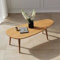 Masuta de cafea, Neostill, Sweet, 115x38x50 cm, Cadru: 100% LEMN DE PIN DE ÎNALTĂ CALITATE, Maro