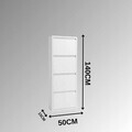 Pantofar, Hanah Home, 4 Doors, 50x140x15 cm, Alb