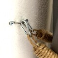 Accesoriu perdea / draperie Rope, Elvila Original, 60 cm, fixare pe perete