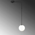 Lustra, Opviq, 892OPV1469, Fier, Alb/Negru