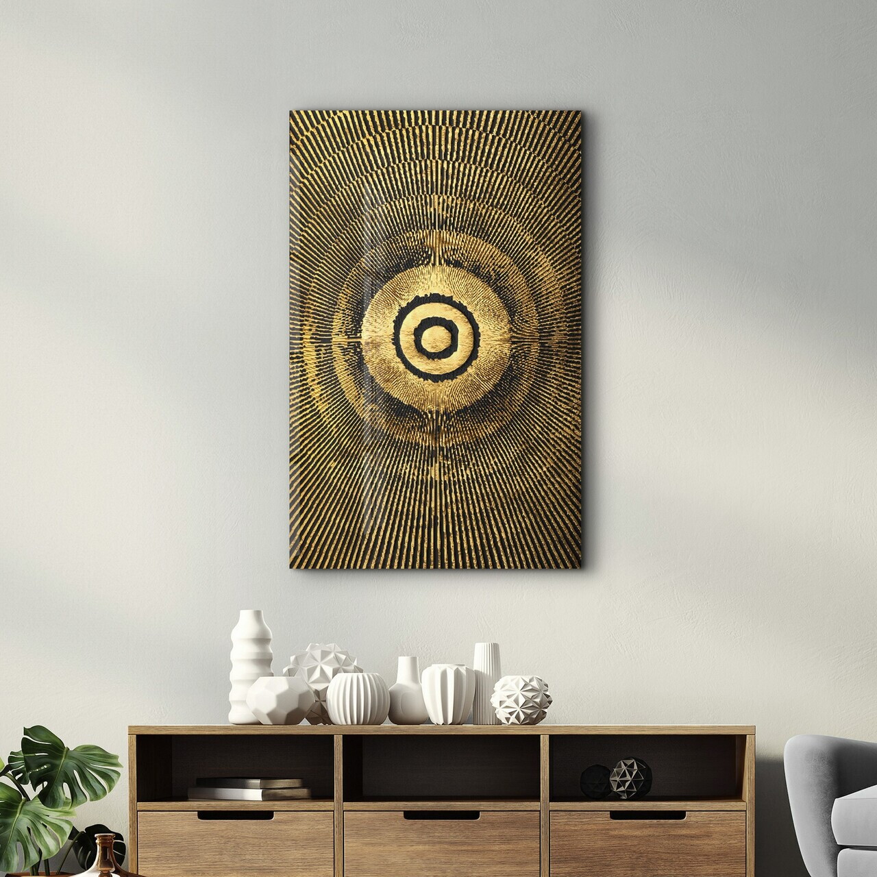 Tablou decorativ, CAM-5028, Dimensiuni: 70 x 110 cm, Multicolor — imaginea 3