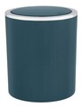 Cos de gunoi cu capac batant, Wenko, Inca, 2 L, 14 x 16.8 x 14 cm, plastic, verde inchis