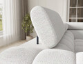 Coltar extensibil dreapta 3 locuri ELTAP, RT-01ROY, Fectory, 346x205x93 cm, lemn/poliester, alb