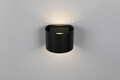 Aplica de perete pentru exterior Genie, RL NOW, 14x12x10 cm, 1W, 2x SMD, plastic, negru mat