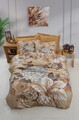 Lenjerie de pat dubla 3 piese, 475, Pearl Home, Poliester Satinat