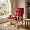 Balansoar, Atelier del Sofa, 352DWL1104, Roșu Claret / Crem