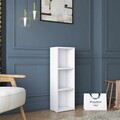 Corp biblioteca, Hanah Home, HC119, 30x90x20 cm, Alb
