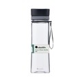 Sticla plastic Aveo, Aladdin, 600 ml, Clear & Grey