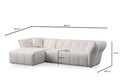Coltar, Atelier del Sofa, 560ARE1237, Lemn de fag / PAL, Alb