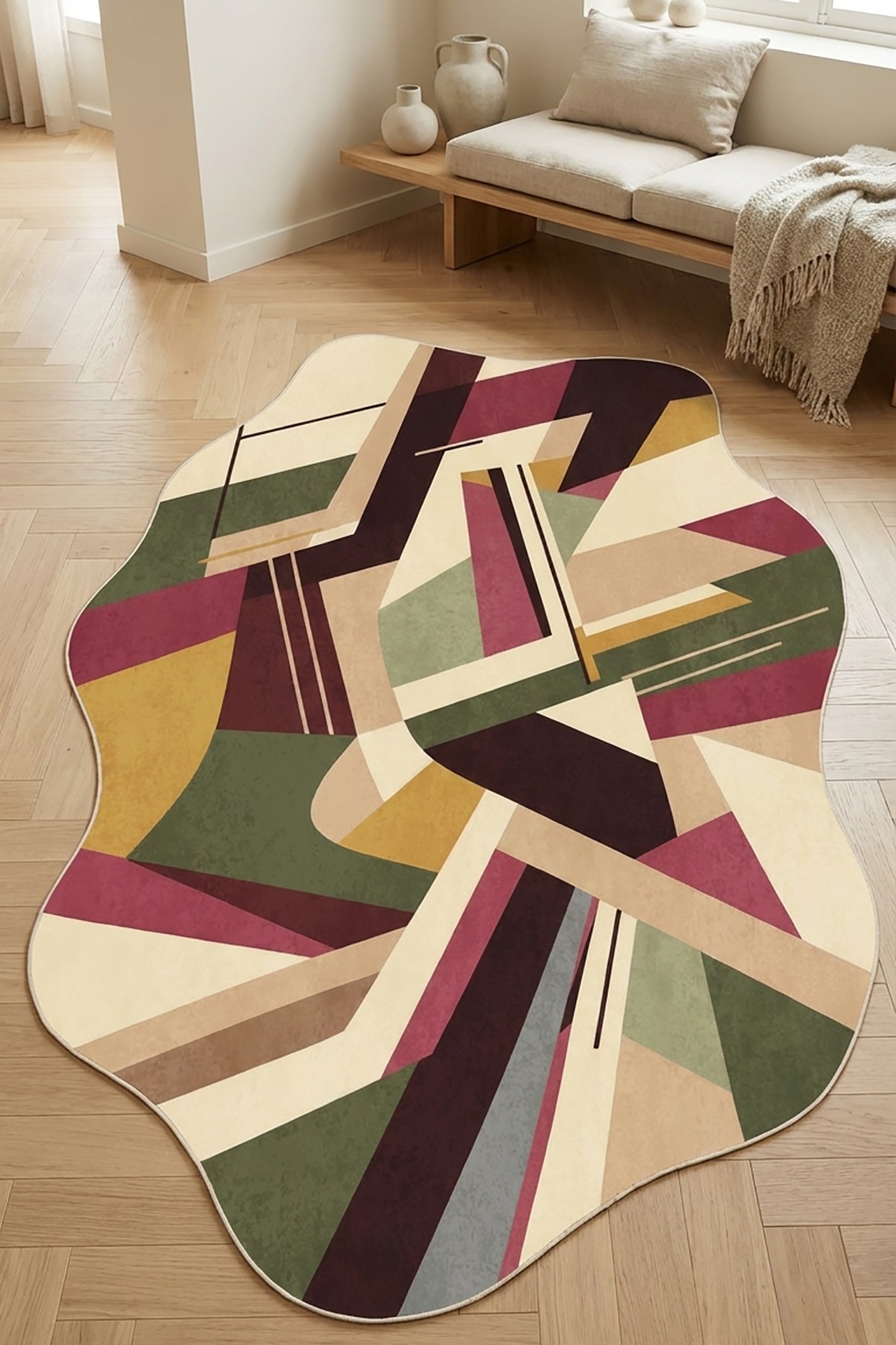 Covor, DC-7531-40, 180x280 cm, Poliester, Multicolor