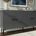 Consola, Hanah Home, Sherifa 150, 150x75x32 cm, Antracit