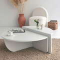 Masuta de cafea, Neostill, Podium, 90x30x60 cm, Alb