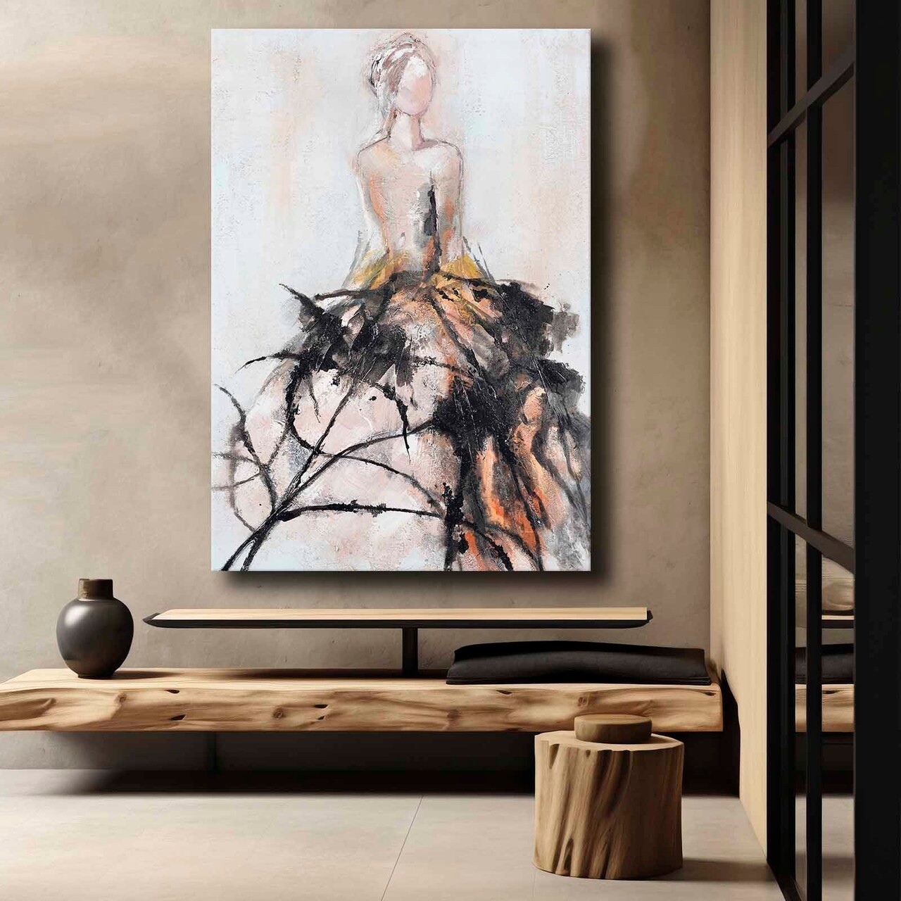 Tablou decorativ 70100softc-021 Lemn Multicolor