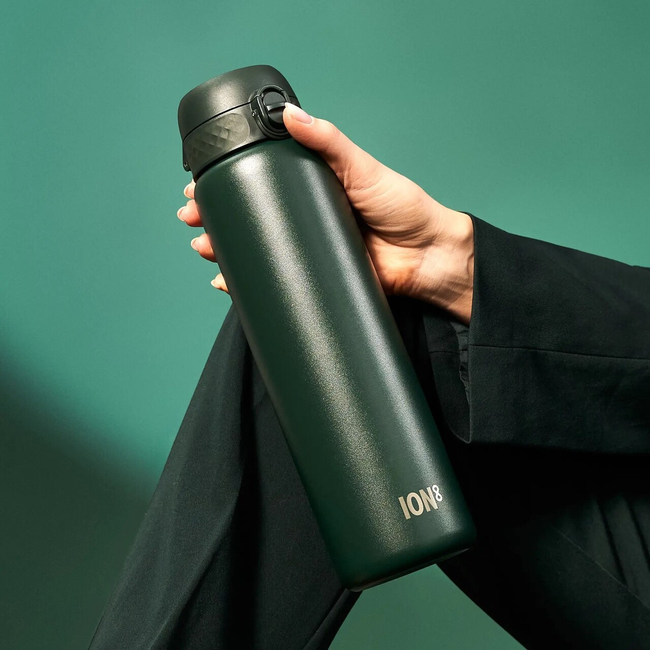 Sticla apa, inox, 1200ml, Dark Green - Ion8 - view 4