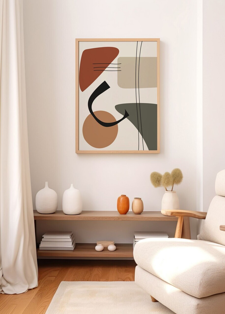 Tablou decorativ, Artnewclahsp93-5070, Lemn masiv, MDF, Multicolor