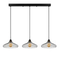 Lustra, Fulgor, 942FLG1188, Metal, Negru/Maro antic