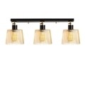 Lustra Kemer N-267, Noor, 68 x 24 cm, 3 x E27, 100W, negru