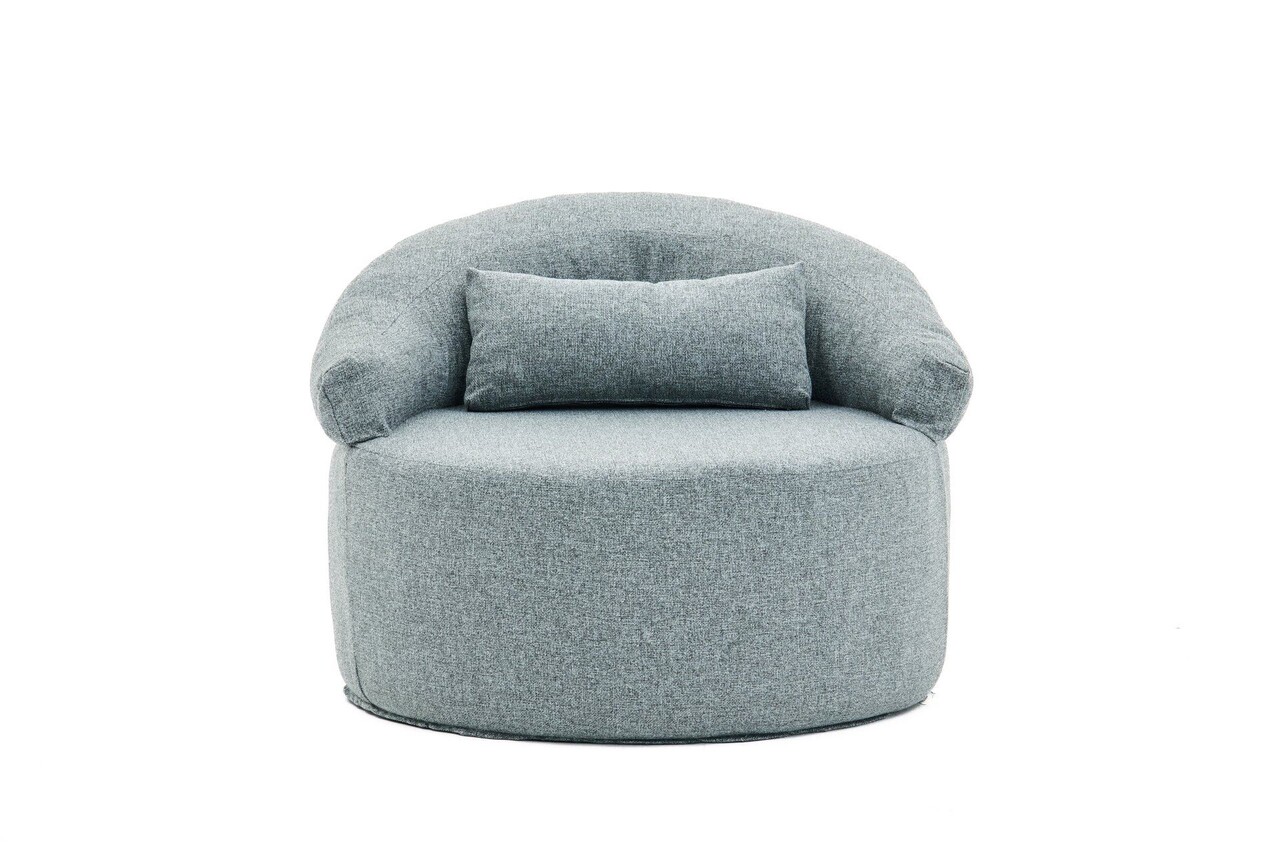Fotoliu, Atelier del Sofa, 825BLC4723, Poliester, Gri - view 4