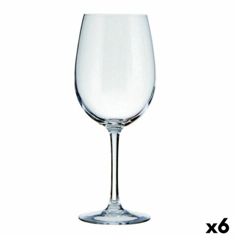 Set 6 pahare de vin, luminarc, cave, 580 ml, sticla, transparent