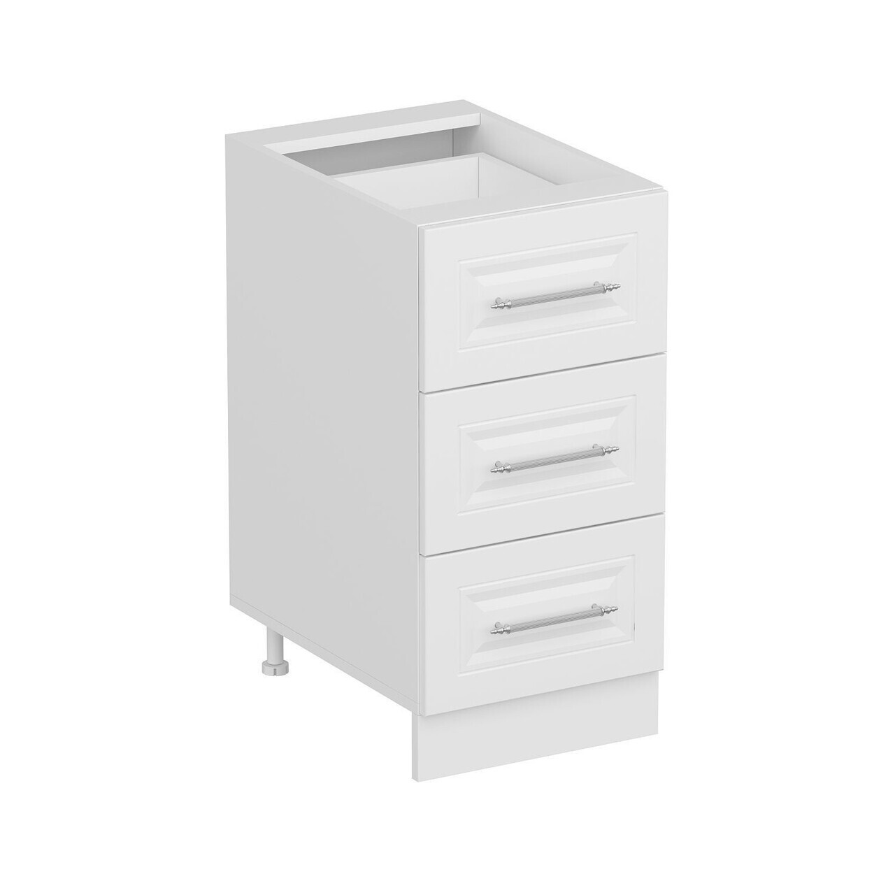 Dulap pentru bucatarie, Hanah Home, Minar, 40x87x58 cm, Alb — imaginea 3