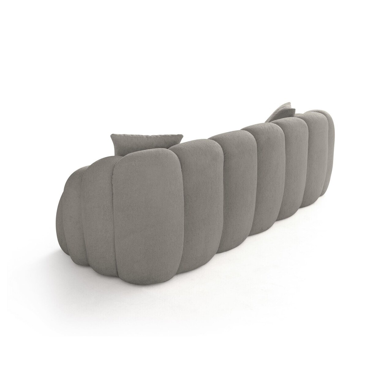 Canapea 3 locuri, Atelier del Sofa, 752EST1134, Lemn de carpen/PAL melaminat, Gri - view 6