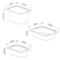 Dulap multifunctional, Estella, Rine 2D4K8U, Alb / Galben / 