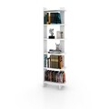 Biblioteca Order, Elegance, 47x21x170 cm, alb