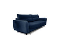 Canapea extensibila 4 locuri ELTAP, SO-SIL-40VE, Silva, 236x95x90 cm, lemn/poliester, albastru inchis